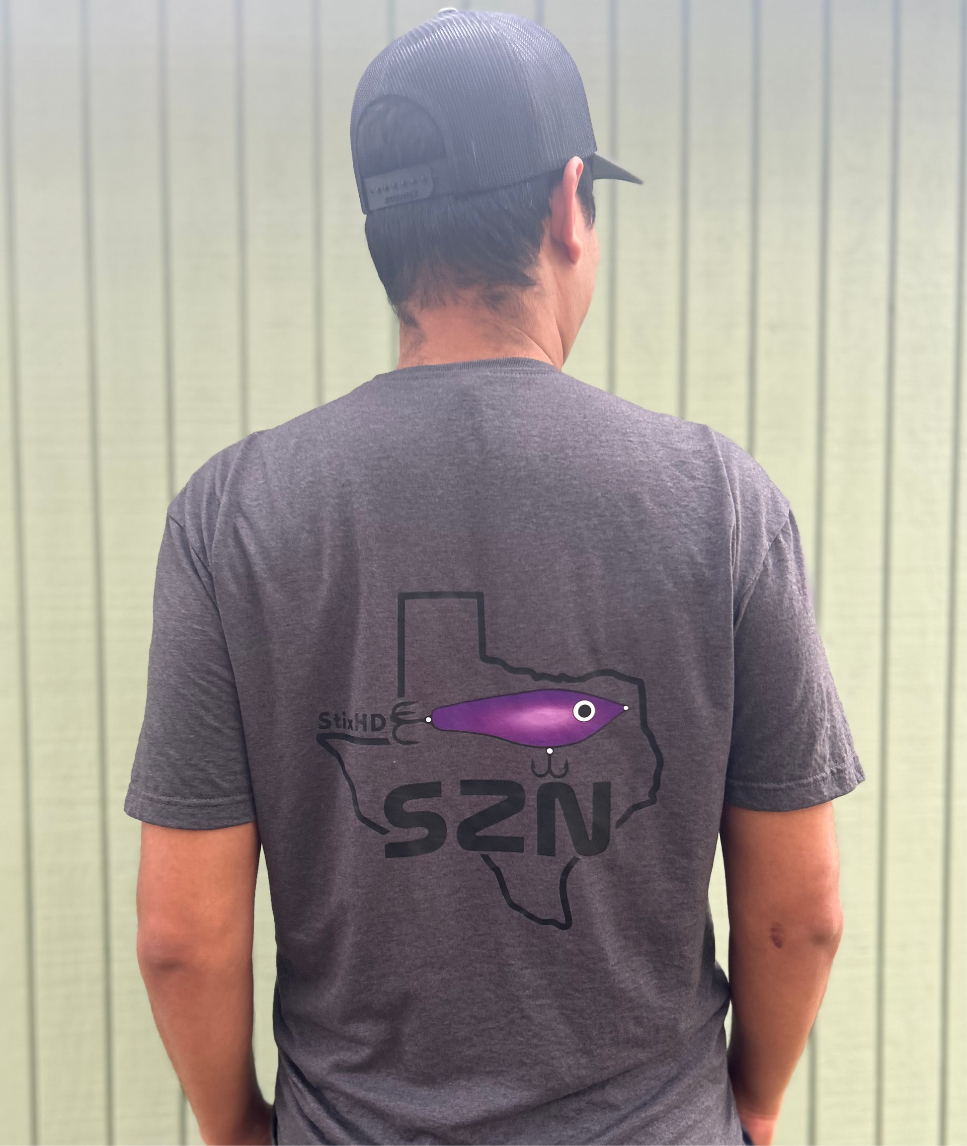 Corky Season Plum Corky - Charcoal Grey Shirt