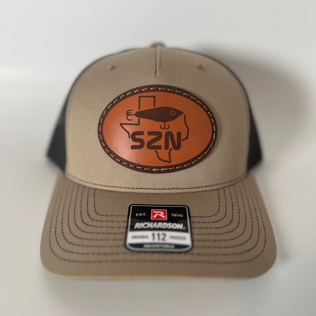 Corky SZN Leather Patch Hat Khaki