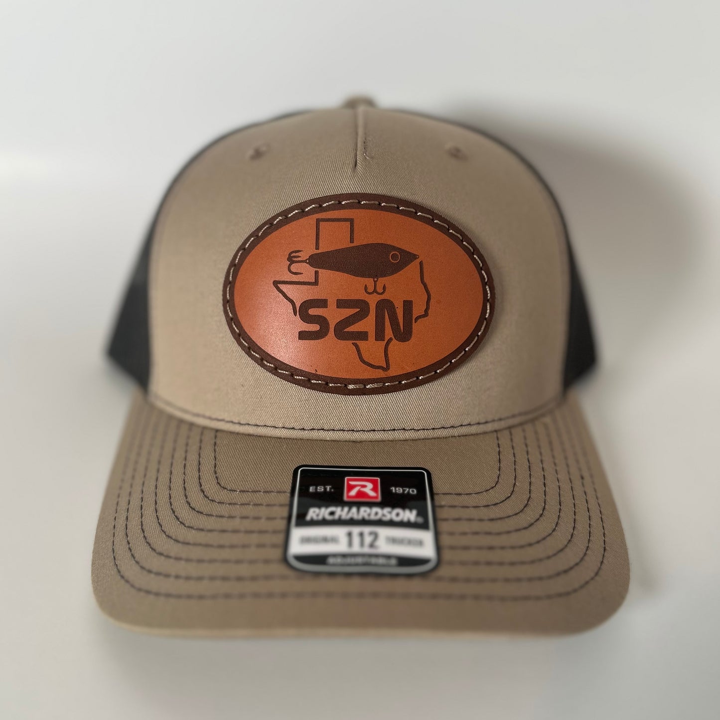 Corky SZN Leather Patch Hat Khaki